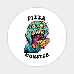 The Pizza Monster Magnet